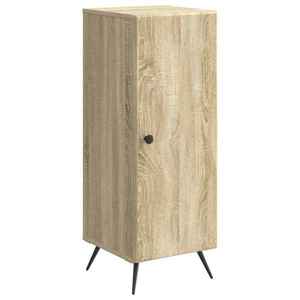 vidaXL Bufet Stejar Sonoma 33 x 34, 5 x 90 cm Lemn prelucrat imagine