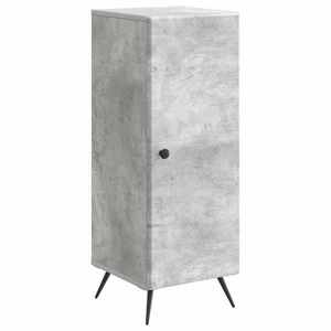 vidaXL Bufet Gri Beton 33 x 34, 5 x 90 cm Lemn prelucrat imagine
