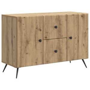 vidaXL Bufet Stejar Artizanal 89 x 34, 5 x 60 cm Lemn prelucrat imagine