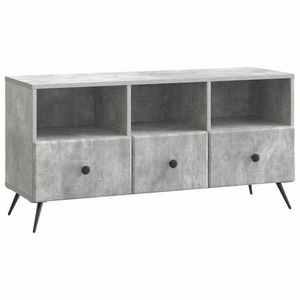 vidaXL Cabinet TV Gri Beton 102 x 34, 5 x 50 cm Lemn prelucrat imagine