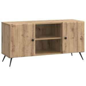 vidaXL Cabinet TV Stejar Artizanal 102 x 34, 5 x 50 cm Lemn prelucrat imagine