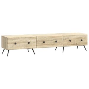 vidaXL Cabinet TV Stejar Sonoma 147 x 34, 5 x 30 cm Lemn prelucrat imagine