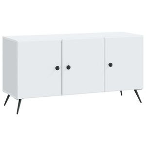 vidaXL Cabinet TV Alb 99 x 34, 5 x 50 cm Lemn prelucrat imagine