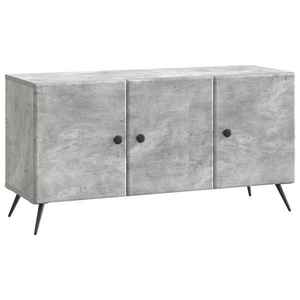 vidaXL Cabinet TV Gri Beton 99 x 34, 5 x 50 cm Lemn prelucrat imagine