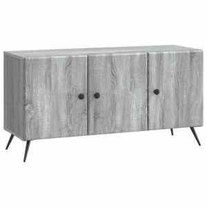 vidaXL Cabinet TV Sonoma gri 99 x 34, 5 x 50 cm Lemn prelucrat imagine