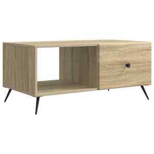 vidaXL Masă de cafea Stejar Sonoma 90 x 50 x 40 cm Lemn prelucrat imagine