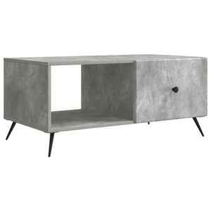 vidaXL Masă de cafea Gri Beton 90 x 50 x 40 cm Lemn prelucrat imagine
