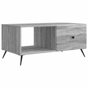 vidaXL Masă de cafea Sonoma gri 90 x 50 x 40 cm Lemn prelucrat imagine