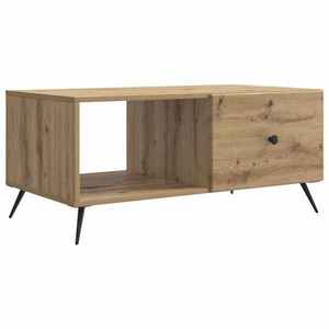vidaXL Masă de cafea Stejar Artizanal 90 x 50 x 40 cm Lemn prelucrat imagine