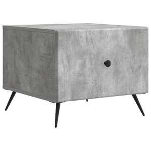 vidaXL Masă de cafea Gri Beton 49 x 50 x 40 cm Lemn prelucrat imagine