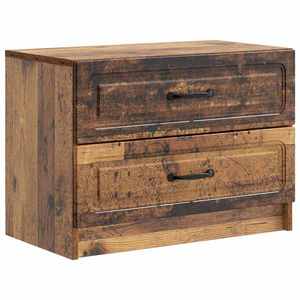 vidaXL Dulap de noapte Lemn vechi 62 x 34, 5 x 44, 5 cm Lemn prelucrat imagine