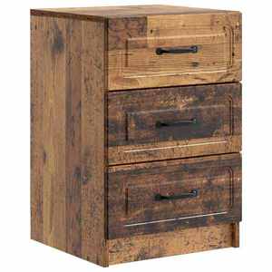 vidaXL Dulap de noapte Lemn vechi 43 x 41 x 63, 5 cm Lemn prelucrat imagine