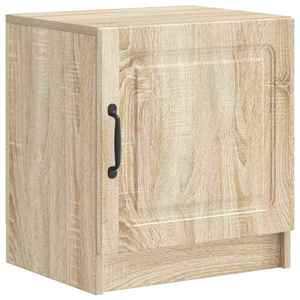 vidaXL Dulap de noapte Stejar Sonoma 43 x 34, 5 x 47 cm Lemn prelucrat imagine