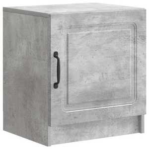 vidaXL Dulap de noapte Gri Beton 43 x 34, 5 x 47 cm Lemn prelucrat imagine