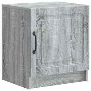 vidaXL Dulap de noapte Sonoma gri 43 x 34, 5 x 47 cm Lemn prelucrat imagine