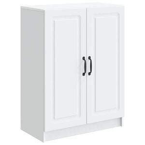 vidaXL Bufet Alb 66 x 34, 5 x 87 cm Lemn prelucrat imagine