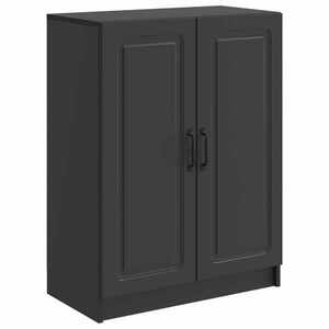 vidaXL Bufet Negru 66 x 34, 5 x 87 cm Lemn prelucrat imagine
