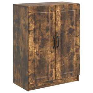 vidaXL Bufet Stejar fumuriu 66 x 34, 5 x 87 cm Lemn prelucrat imagine