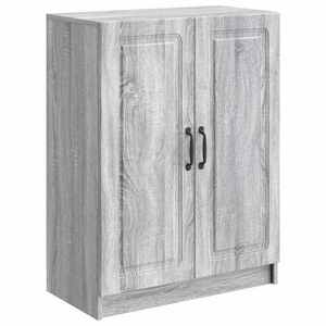 vidaXL Bufet Sonoma gri 66 x 34, 5 x 87 cm Lemn prelucrat imagine
