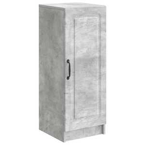 vidaXL Bufet Gri Beton 33 x 34, 5 x 87 cm Lemn prelucrat imagine