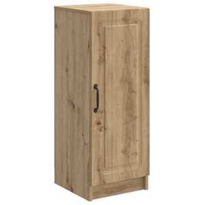 vidaXL Bufet Stejar Artizanal 33 x 34, 5 x 87 cm Lemn prelucrat imagine