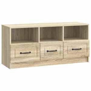 vidaXL Cabinet TV Stejar Sonoma 102 x 34, 5 x 47 cm Lemn prelucrat imagine