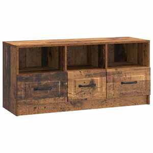 vidaXL Cabinet TV Lemn vechi 102 x 34, 5 x 47 cm Lemn prelucrat imagine