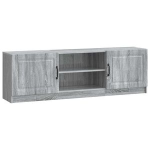 vidaXL Cabinet TV Sonoma gri 150 x 31 x 47 cm Lemn prelucrat imagine