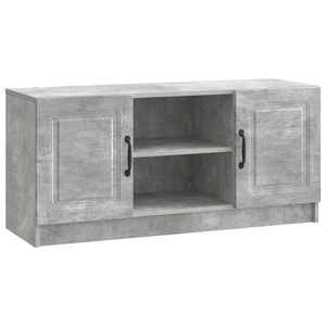 vidaXL Cabinet TV Gri Beton 102 x 34, 5 x 47 cm Lemn prelucrat imagine