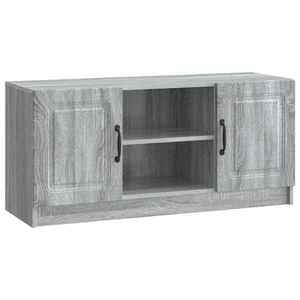 vidaXL Cabinet TV Sonoma gri 102 x 34, 5 x 47 cm Lemn prelucrat imagine