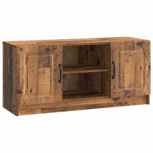 vidaXL Cabinet TV Lemn vechi 102 x 34, 5 x 47 cm Lemn prelucrat imagine