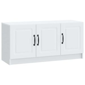 vidaXL Cabinet TV Alb 99 x 34, 5 x 47 cm Lemn prelucrat imagine