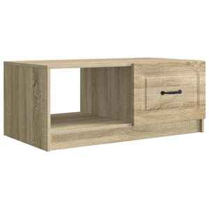 vidaXL Masă de cafea Stejar Sonoma 90 x 50 x 37 cm Lemn prelucrat imagine