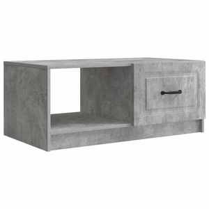 vidaXL Masă de cafea Gri Beton 90 x 50 x 37 cm Lemn prelucrat imagine