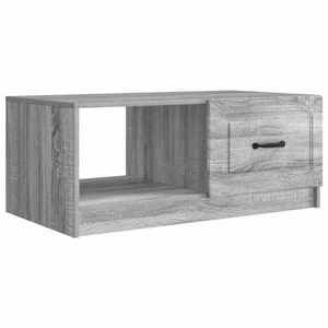 vidaXL Masă de cafea Sonoma gri 90 x 50 x 37 cm Lemn prelucrat imagine