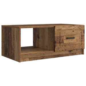 vidaXL Masă de cafea Lemn vechi 90 x 50 x 37 cm Lemn prelucrat imagine