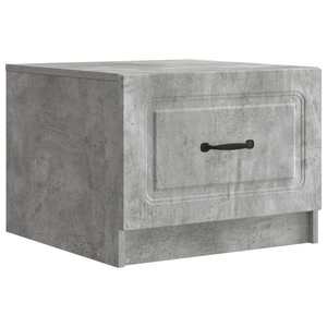 vidaXL Masă de cafea Gri Beton 49 x 50 x 37 cm Lemn prelucrat imagine