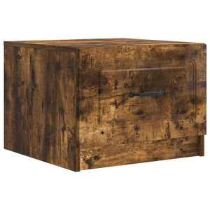vidaXL Masă de cafea Stejar fumuriu 49 x 50 x 37 cm Lemn prelucrat imagine