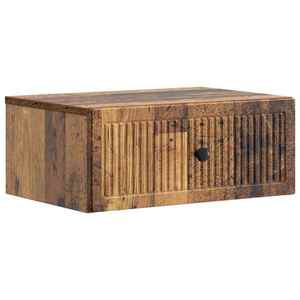 vidaXL Dulap de noapte Lemn vechi 49 x 34, 5 x 20 cm Lemn prelucrat imagine