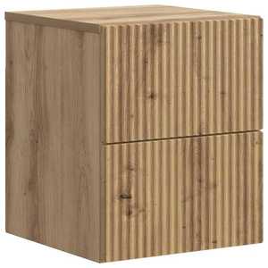 vidaXL Dulap de noapte suspendat Stejar Artizanal 33 x 34, 5 x 40 cm imagine