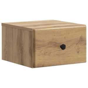 vidaXL Dulap de noapte suspendat Stejar Artizanal 34, 5 x 33 x 20 cm imagine