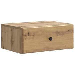 vidaXL Dulap de noapte suspendat Stejar Artizanal 49 x 34, 5 x 20 cm imagine