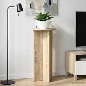 vidaXL Suport pentru plante 2 pcs Stejar Sonoma 40 x 40 x 80 cm imagine