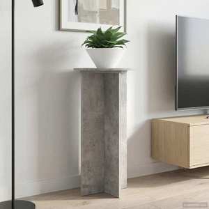 vidaXL Suport pentru plante 2 pcs Gri Beton 40 x 40 x 80 cm imagine