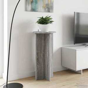 vidaXL Suport pentru plante 2 pcs Sonoma gri 40 x 40 x 80 cm imagine