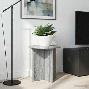 vidaXL Suport pentru plante 2 pcs Sonoma gri 40 x 40 x 40 cm imagine