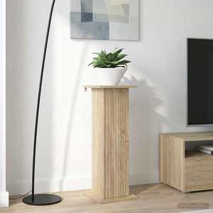 vidaXL Suport pentru plante 2 pcs Stejar Sonoma 30, 5 x 30 x 80, 5 cm imagine