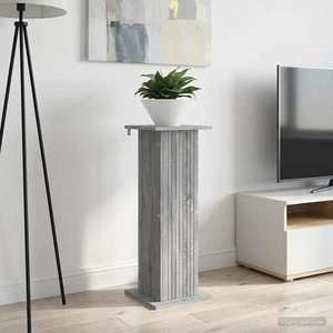 vidaXL Suport pentru plante 2 pcs Sonoma gri 30, 5 x 30 x 80, 5 cm imagine