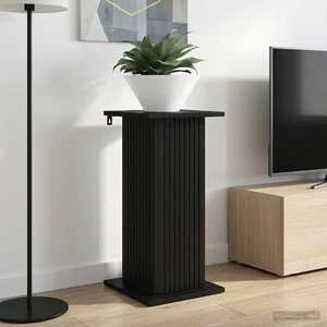 vidaXL Suport pentru plante 2 pcs Negru 30, 5 x 30 x 60, 5 cm imagine