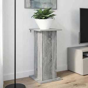vidaXL Suport pentru plante 2 pcs Sonoma gri 30, 5 x 30 x 60, 5 cm imagine